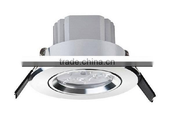 Best quality adjustable recessed ceiling led down lamp 3w led ceiling spot light 3watts led ceiling mount light factory 5w 9w