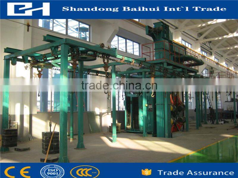 Casting blast cleaning machine