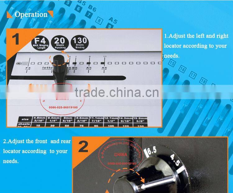 Perfect wire binding machine wire binder