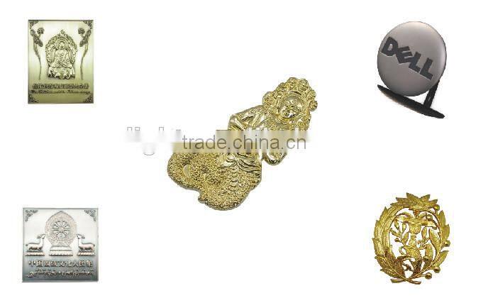 China supplier custom religious style new design metal label