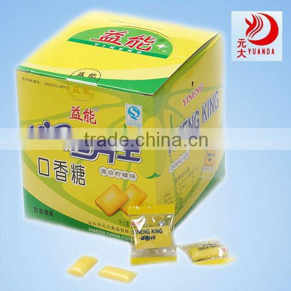 bubble gum chewing gum