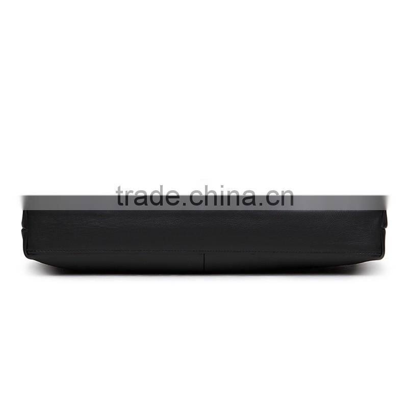 2016 Fashion genuine leather handbag for men,wholesale office bag,black men leather briefcase