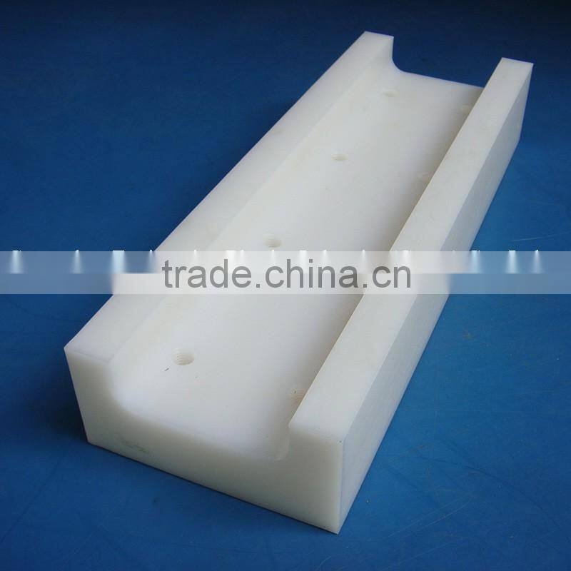 High Precision plastic nylon slider guide nylon article guide