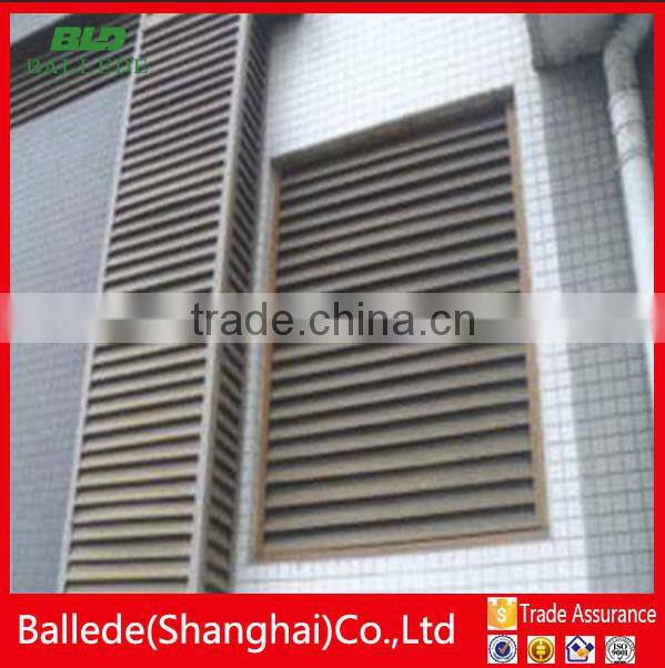 Architectural window frame louver