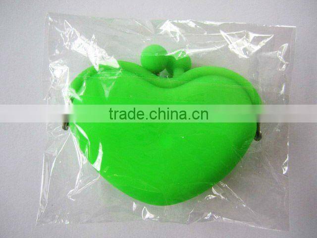 2014 year ladies fashion color ilicone coin wallet cheap