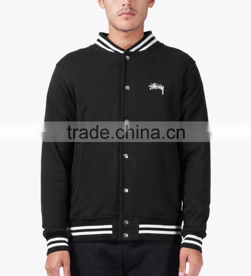 cotton fleece bomber jacket,Custom letterman varsity jacket,fashion wear cotton fleece varsity jacket