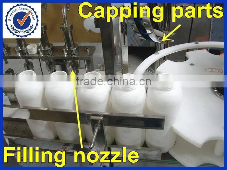 Trade assurance Automatic high speed alcohol filling and capping machine