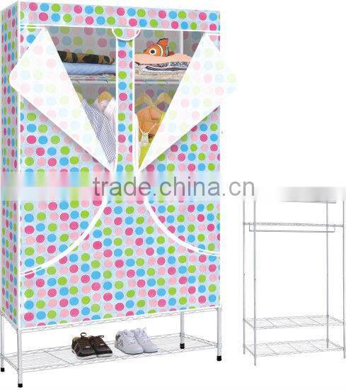 portable closet Non-woven fabric folding closet/wardrobe closet/bedroom wardrobes/canvas wardrobe