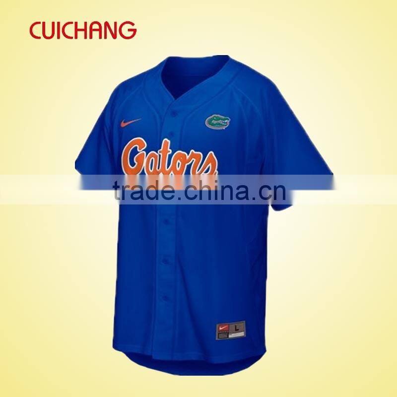 high quality fashion custom baseball jersey with 1 pc MOQ