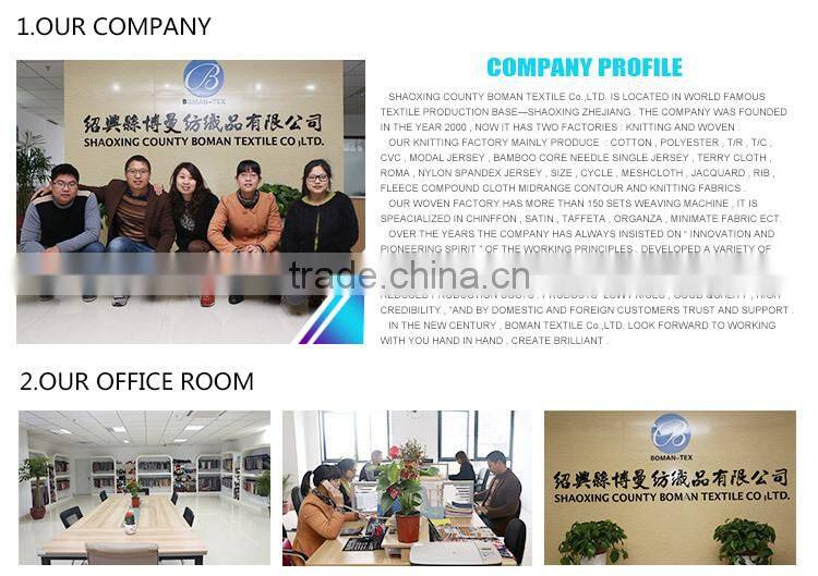 Top-end Fancy Knitted polyester double knit jacquard fabric