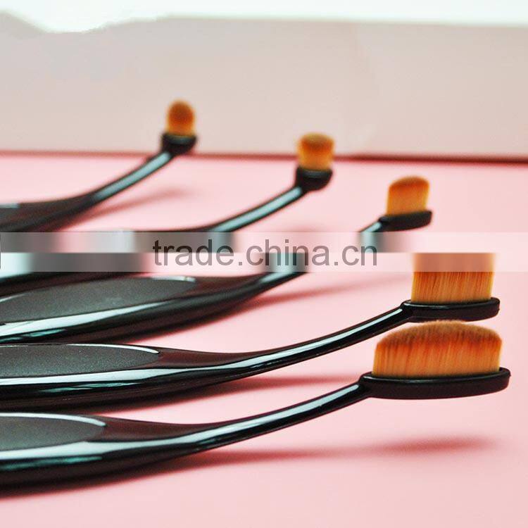 Fashion Newest 10pcs Toothbrush Makeup Brush Set Foundation Powder Multifunction Makeup Brush Tool