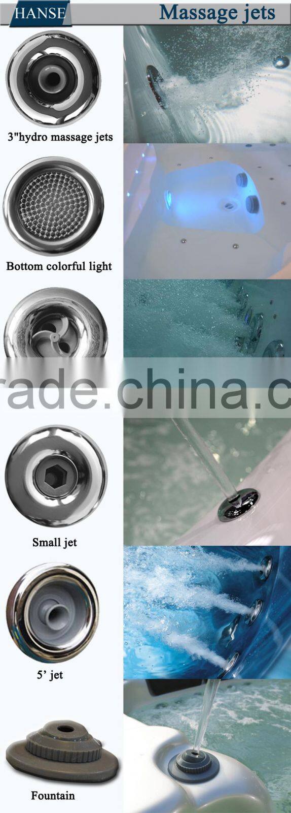 SAP-016A perfect tv sex hot tub with tv/pop-up tv outdoor spa/whirlpool spa