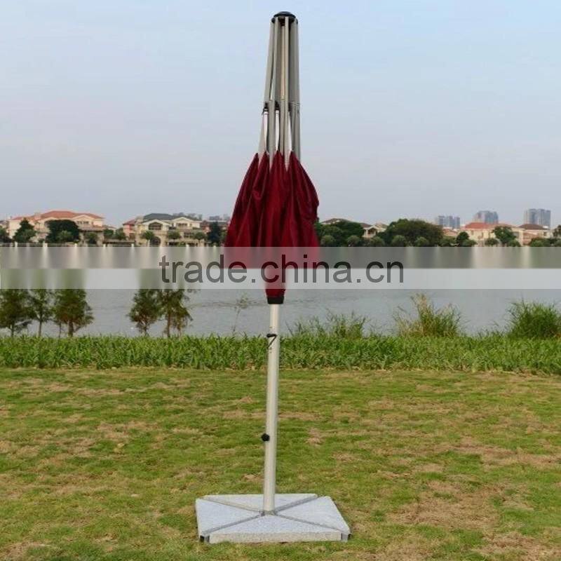 Aluminum Pole Fabric White Beach Pool Side Party Inverted Reverse Umbrella