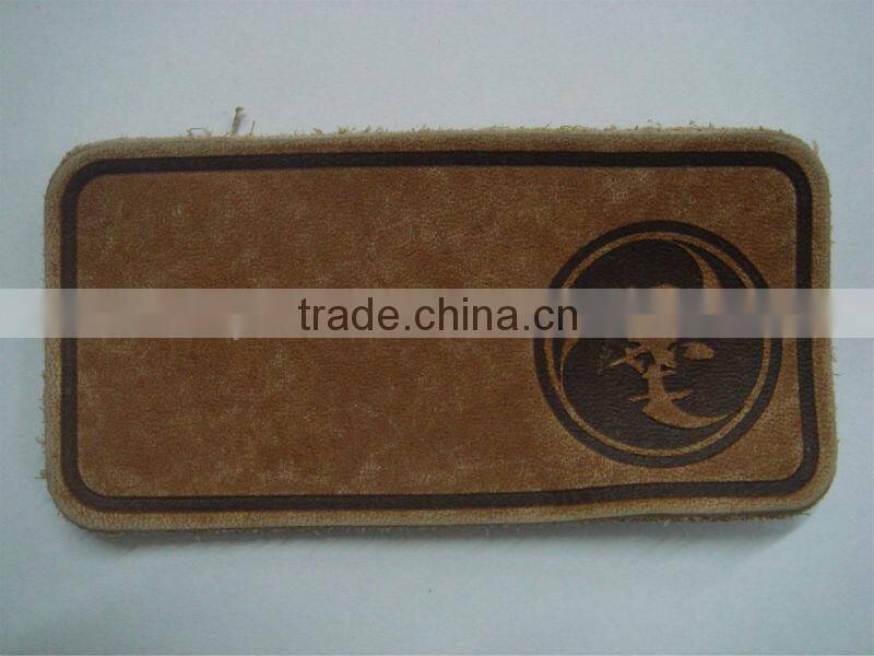 good quality washable leather label