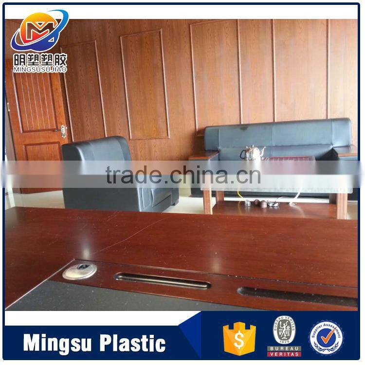 China market wholesale fireproof price pvc wall panel for conference room