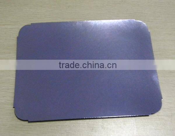 foil container paper lid with high quality