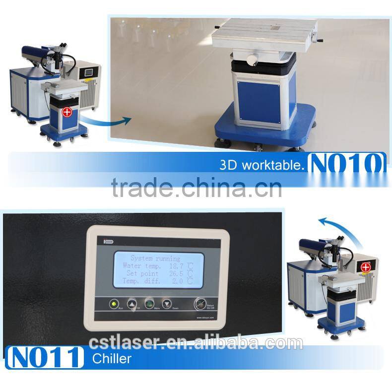 High speed metal laser iron welding machine