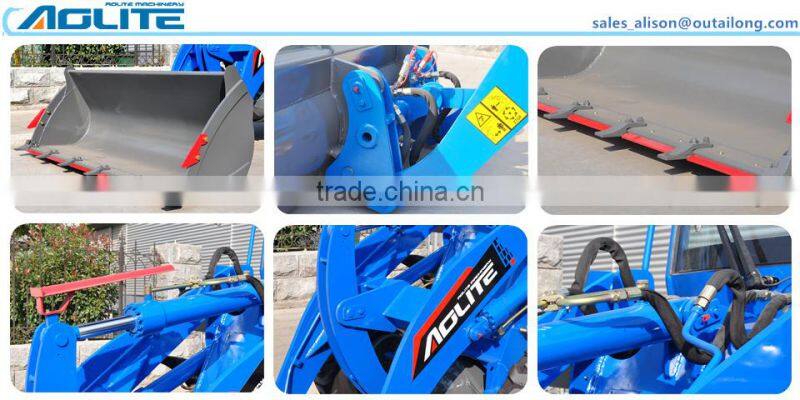 0.6cbm bucekt capacity mini wheel loaders with ce certification