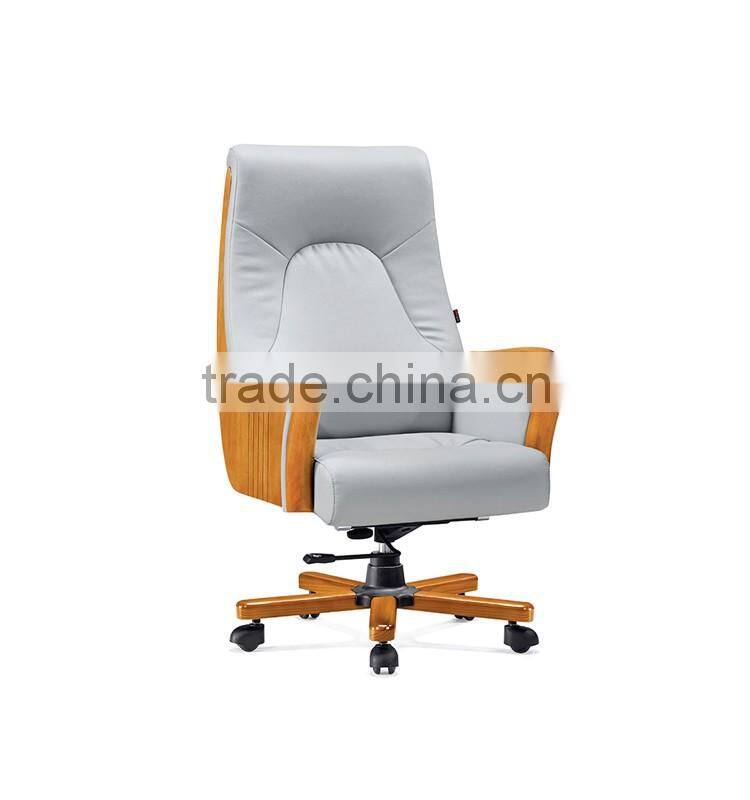 Luxury and confortable PU Leather and swivel lifting Office Chair