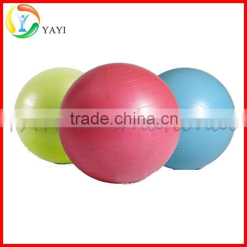 Wholesale Anti Burst PVC Inflatable Yoga Exercise Ball