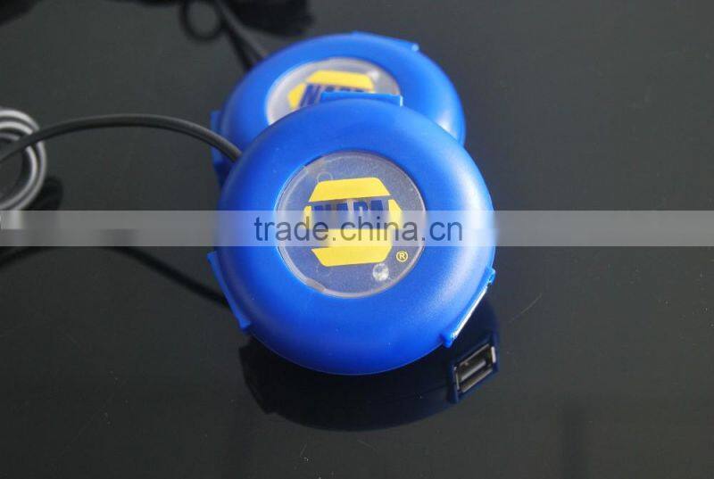 4 Port Usb Hub And Cup Warmer button shape USB Hub