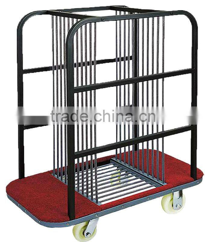 2013 the Most popular Hotel Glass Turntable Carrying Cart