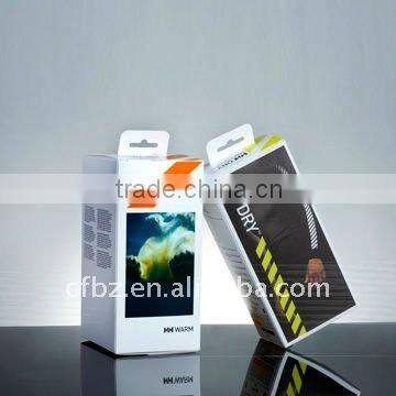 Silk screen printing underclothes packing box