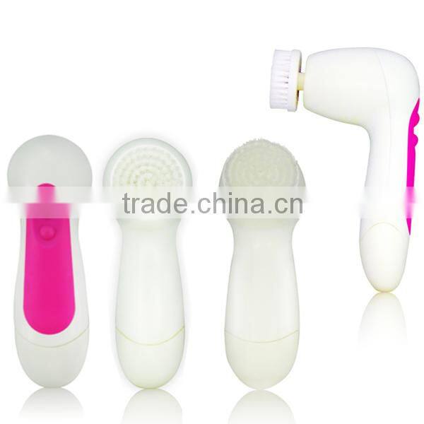 Export to Europe Hotsale 6 In 1 Electric Facial Cleansing Brush for Home Use