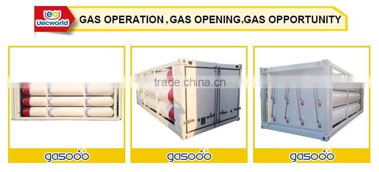 40ft 8tubes CNG tube trailer for high pressure tube trailer