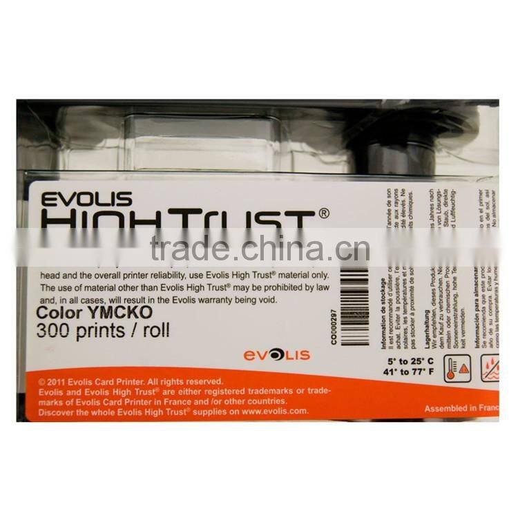 Bizsoft color ribbon R5F008S14 for evolis