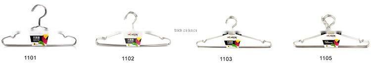 windproof metal stainless steel clothes hanger