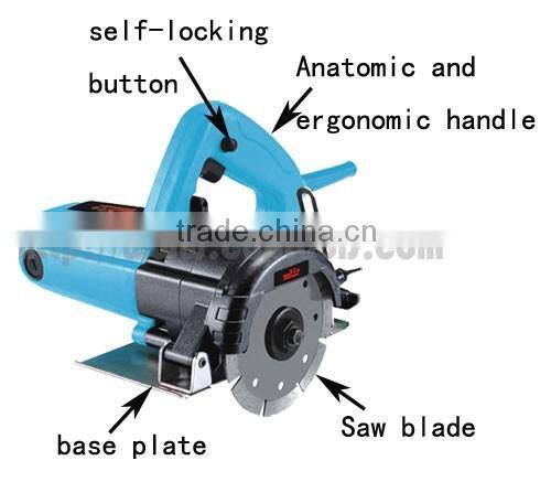 110mm marble cutter 1500w Slotting machine