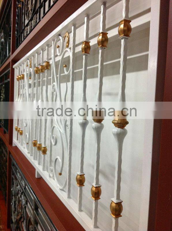 Top-selling wrought iron balcony protection fencing