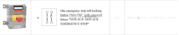 Stainless Steel Customized Explosion Proof Control Box