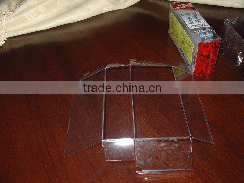 plastic box crease and die cut machine