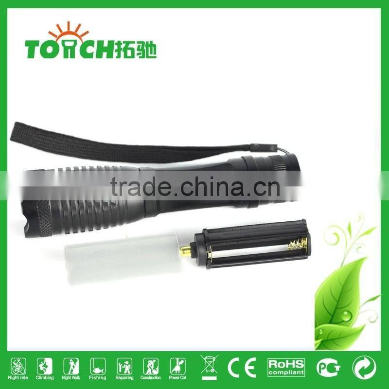 Bicycle Lights High Power Flashlight T6 LED Flashlight Zoomable Torch Waterproof 18650 lamp Flashlights