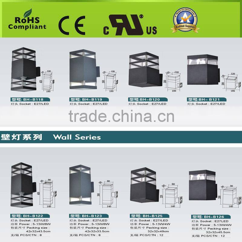 Decorative modern mini led wall light outdoor