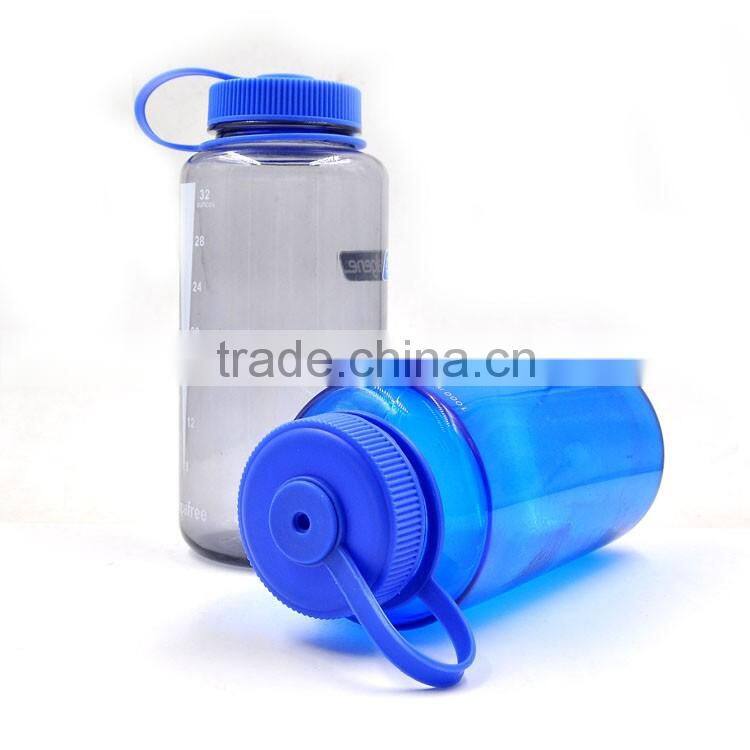 1 Liter BPA free Plastic Wide Mouth Sport Water Bottle Wholesale - Tritan Safe Material