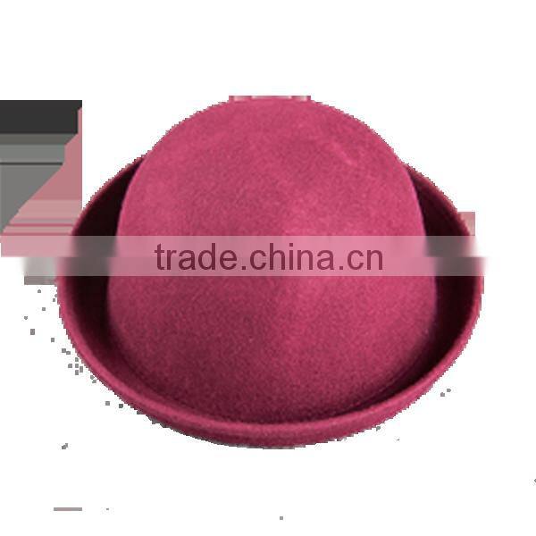 outdoor felt hat bowler hat for women