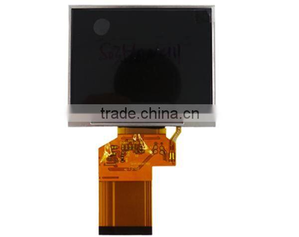 TFT LCD 3.5 inch flexible tft lcd display with RGB interface with touch panel