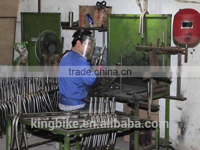 Aluminum alloy basket onebody with alloy fixie handlebar fixie single speed bicycle parts