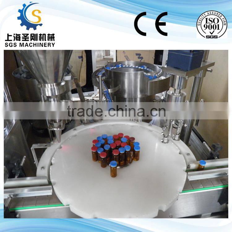 Full Automatic Powder Filling and Capping Machine