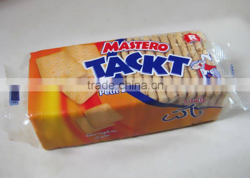 Biscuits on edge packaging machine