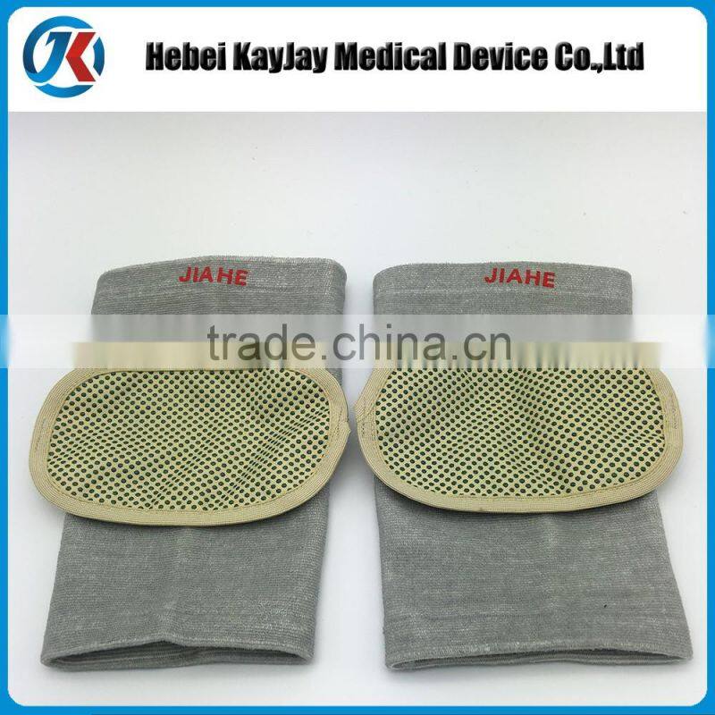 New self-heating bamboo charcoal knee wrap support elastic brace patella sport pad with magnet on alibaba china