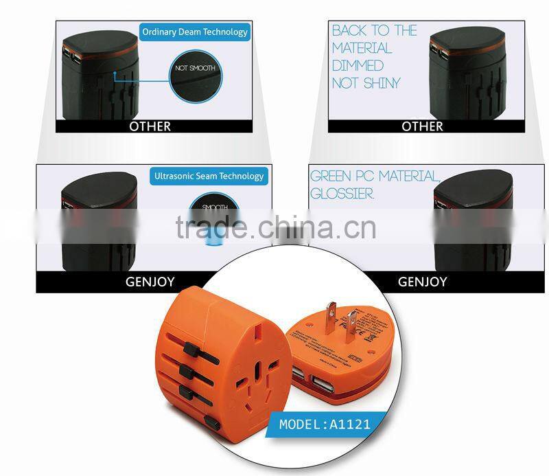 promotional gifts travel adapter plug usb international business universal travel adapter
