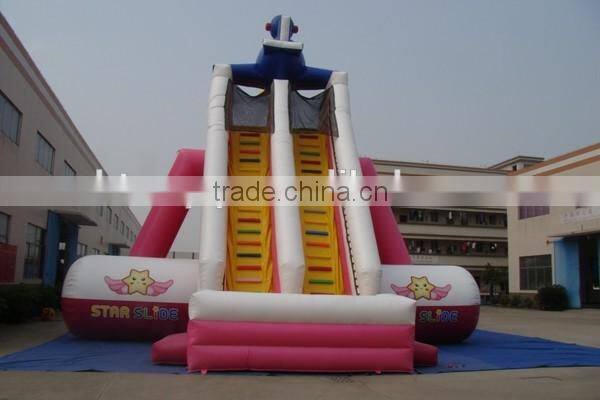 Good quality hippo water slide/ inflatable hippo slide for sale