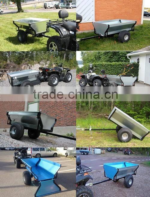 Galvanized sheet ATV trailer for sale