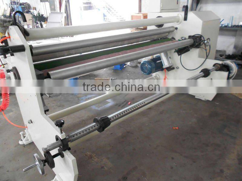 YU-806 cloth tape jumbo roll Rewinding Machine