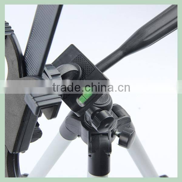 Tourism Universal tablet tripod camera mount for ipad/adjustable tripod tablet camera mount for various tablet pc TS-LS14B
