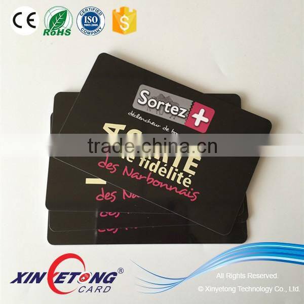 Factory Price EAN Barcode Plastic PVC Gift Cards